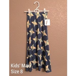 NWT LuLaRoe Kids Maxi Skirt